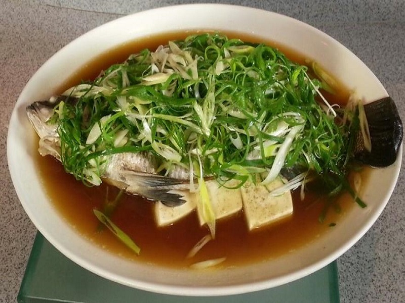 薑汁蒸鮮魚 (4~6人)
