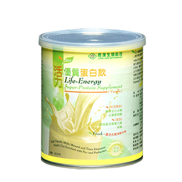 Life-Energy Super-Protein Supplement (Vanilla or Caramel-Cocoa Flavour)